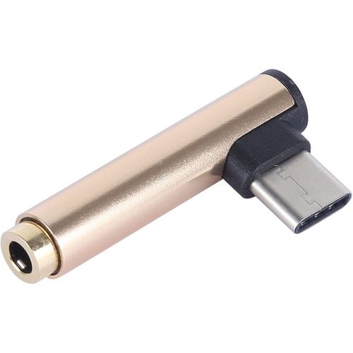 Genuine Adaptateur USB C mâle vers jack 3.5mm femelle - Connecteur Coudé à  prix pas cher