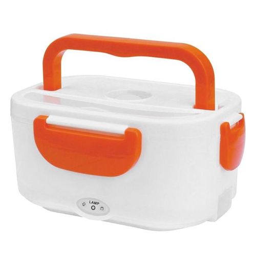 Boîte chauffante lunch box électrique - À Compartiments Amovibles - Orange image 0