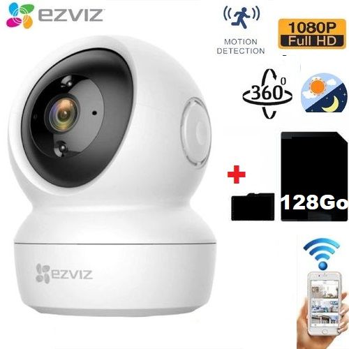 Ezviz Caméra surveillance WIFI - 1080P - Suivi mouvement