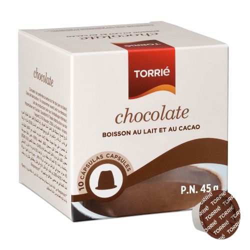 Torrie Pack de 120 capsules Chocolat Chaud - Compatible avec les