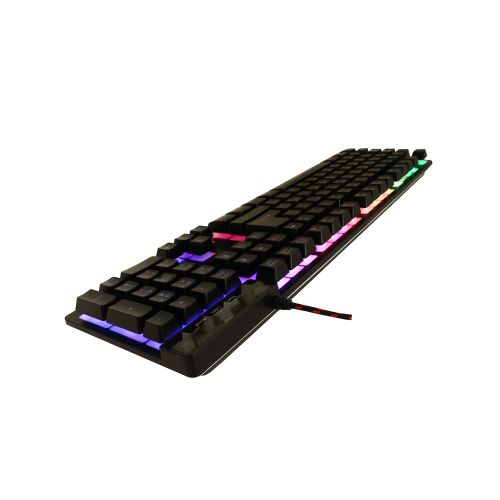 Sans Marque Clavier Gamer - LED RÉCTRO - ÉCLAIRÉ - Noir - ZYG-800 à prix pas  cher