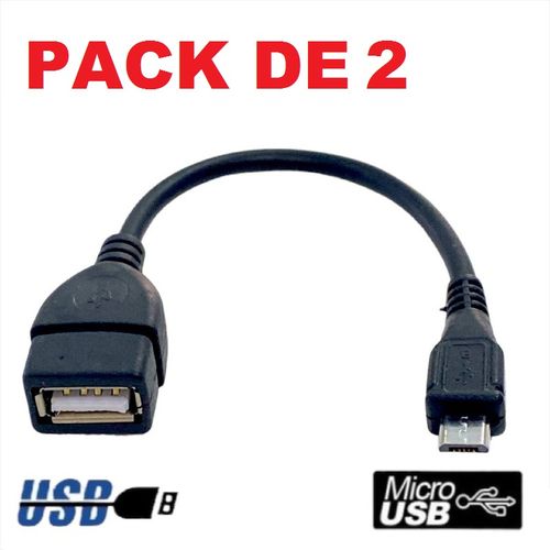 Adaptateur micro-USB vers USB, OTG Maroc - Moussasoft