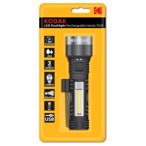 Kodak torche LED Flashlight rechargeable Handy 150R image 0