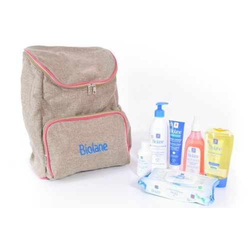 Biolane Coffret Bebe 6 Produits Sac A Dos Beige Rose Fille Prix Tunisie Price Tn