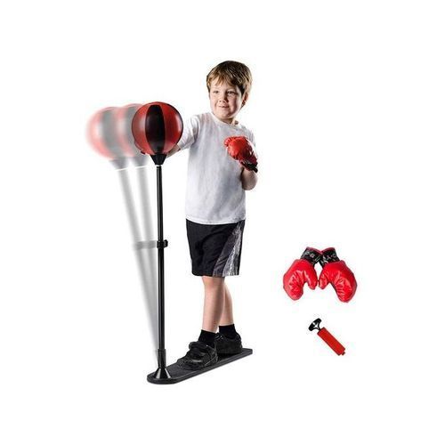 Ensemble de boxe pour enfants, support pour balle de boxe rÃ©glable en  hauteur, pompe Ã main, gants de boxe pour enfants garÃ§ons et filles,  ensemble de sac de boxe autoportant 