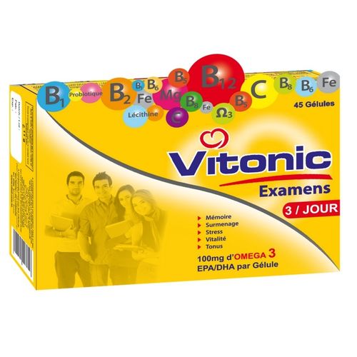 Vital VITONIC - Examens - 45gelules  - image 0