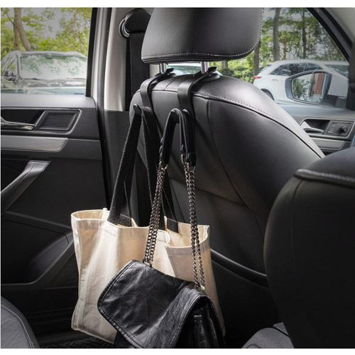 Porte-sac de siège de voiture, crochet d'appui-tête en Silicone rouge noir  marron porte-monnaie de voiture, accessoires d'intérieur de voiture -  AliExpress