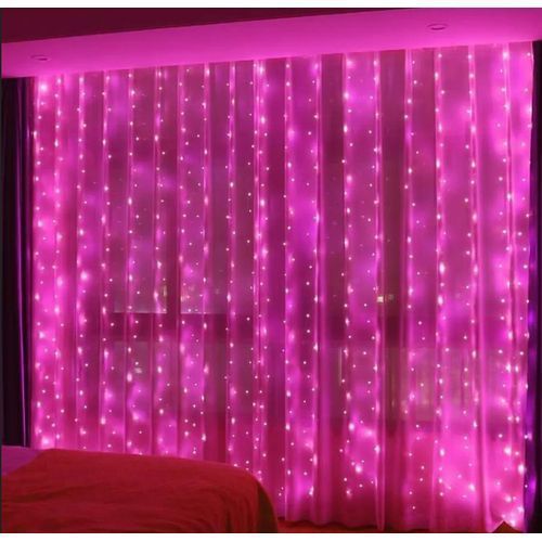 Guirlande Lumineuse De Roses Chaudes Éclairage Romantique En