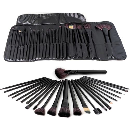 Trousse Noire pour Pinceaux à maquillage