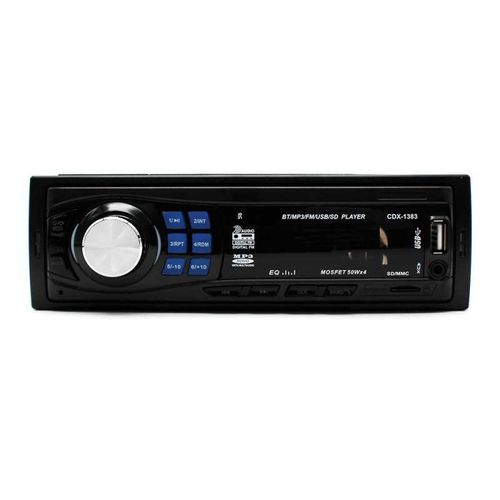 Generic Poste Radio Voiture Bluetooth - USB - MP3 - AUX - SD -1383