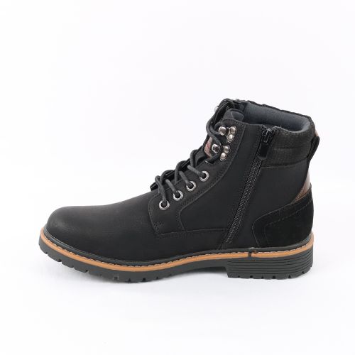 Boots homme - Simili cuir - Noir -117914 - Vog Tunisie