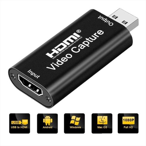 Sans Marque Carte de Capture Vidéo HDMI à USB - Diffusion HD