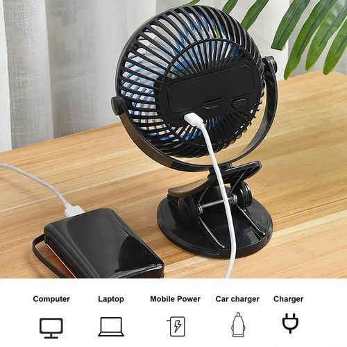 Generic GO FAN Ventilateur Portable Rechargeable - Prix pas cher