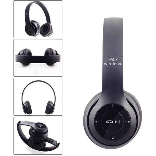 Slide  #1 P47 Micro Casque Bluetooth - P47 - Noir