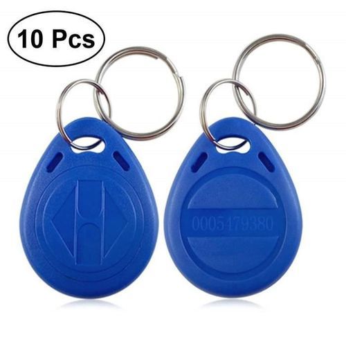 Arduino Pack de 10 badge Porte Clefs RFID 125khz sans contact - Bleu à prix  pas cher