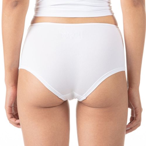 KONTAKT Culotte - taille haute - femme - microfibre extensible - Blanc à  prix pas cher