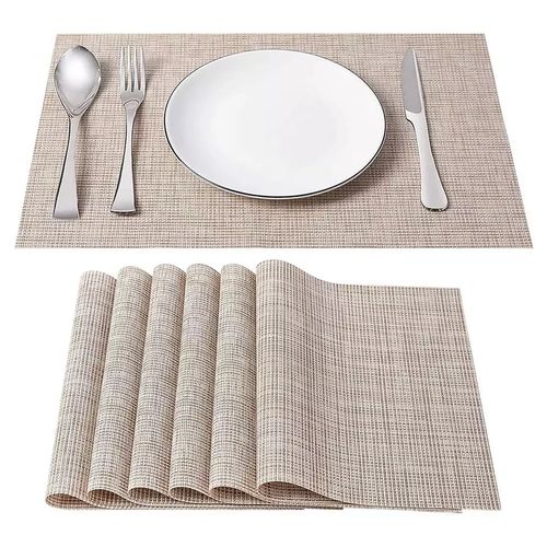 Sans Marque Série Sous Plat - 4 Pieces - Beige à prix pas cher