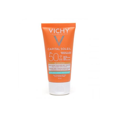 Vichy Capital soleil - Emulsion toucher sec peau mixte à grasse SPF 50+ - 50ml image 0