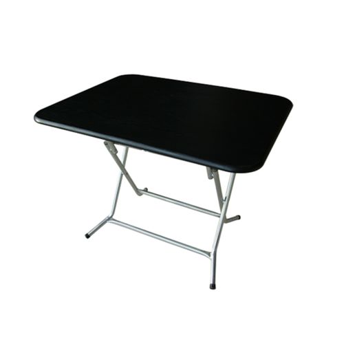 Sans Marque Table Pliante - Rectangulaire - MDF - 140*90 cm - Noir à prix  pas cher