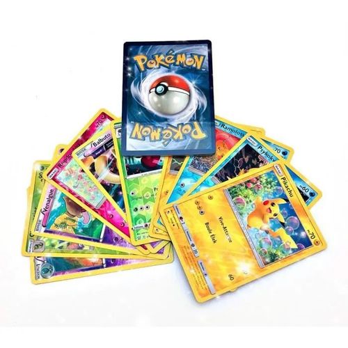 Vstar 50 Cartes Pokemon - Boîte en métal - Crown Zenith - 10*2*7,5