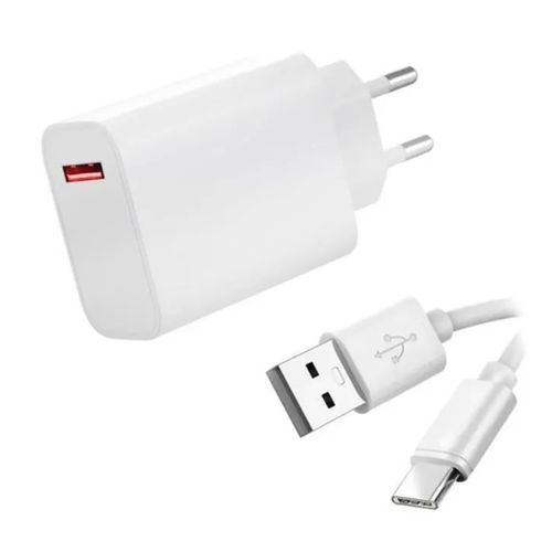 Mi Chargeur Secteur Rapide USB2 33W + Cable type C pour Xiaomi à prix pas  cher