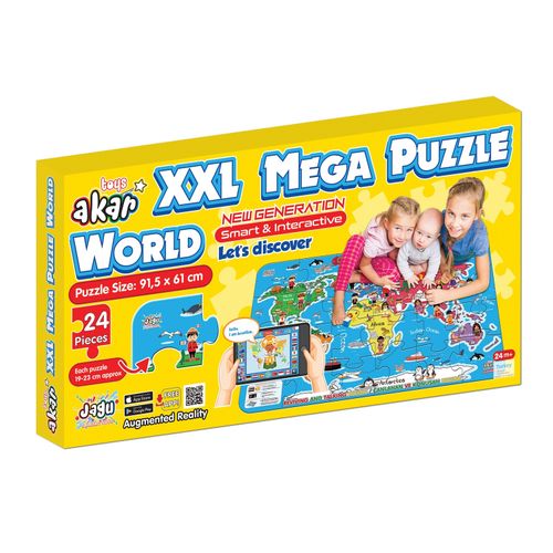 PUZZLE : MONDE (96 pcs)