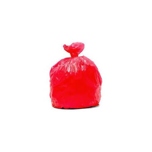 Emballage Services 25 Sac poubelle 100 x 100 cm - Rouge - grande taille -  résistant à prix pas cher