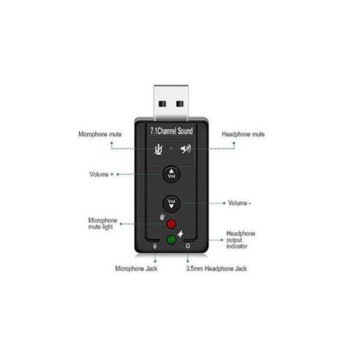 Carte Son USB 7.1