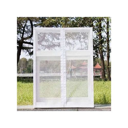 Moustiquaire pour fenêtres à scratch : 120*140 cm - Promodeal