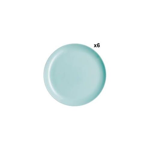 Assiette plate 25cm Diwali Light Blue Luminarc