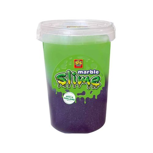 Ses Creative Slime marbré - Violet et vert 200 g- 15023 à prix pas cher