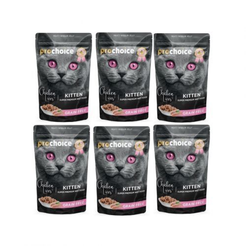 PROCHOICE GRAIN FREE PATE AU POULET POUR CHATON