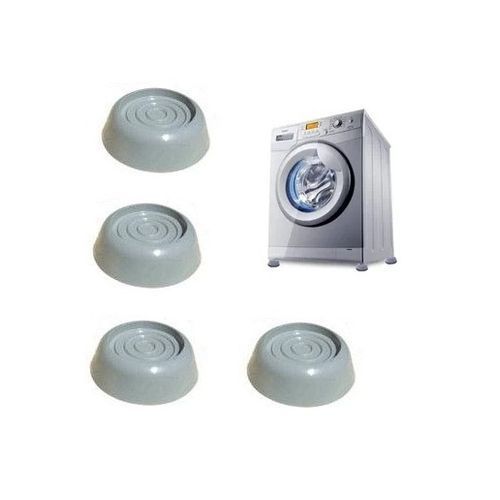 Patins anti-vibrations réglables pour machine à laver - Lot de 4