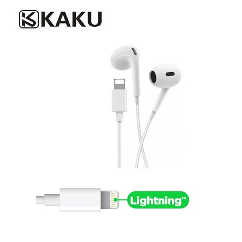 Kakusiga Écouteurs Filaire - Pour iPhone - Avec micro - Stéréo