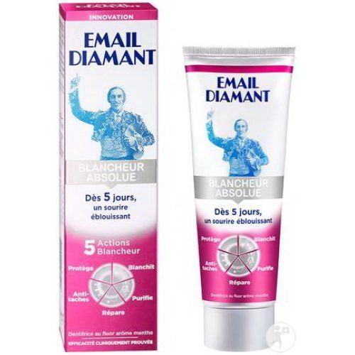 Email Diamant Dentifrice Blancheur Absolue Tube 75ml à prix pas cher