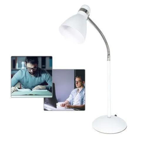 Sans Marque Lampe Bureau - Moderne - Flexible - Blanc à prix pas cher