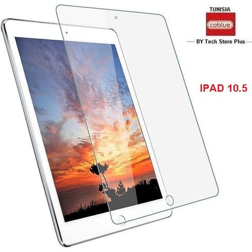 Coblue Glass Premium Compatible avec Apple iPad 10.5 - Protection