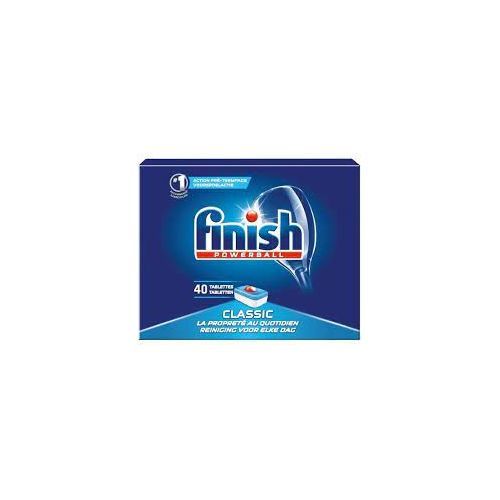 Finish Pastilles Lave-Vaisselle Powerball Classic 40 Tablettes