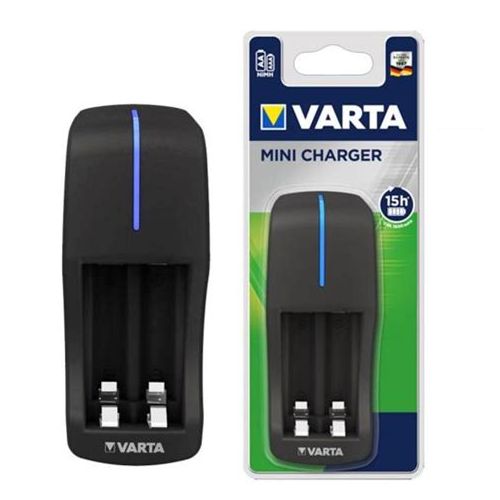 ▷ Mini chargeur Varta pour piles rechargeables AA, AAA Ni-Mh avec