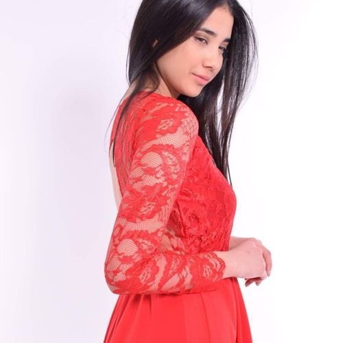 Robe soirée Femme - Rouge - 139700 - VOG - Vog Tunisie