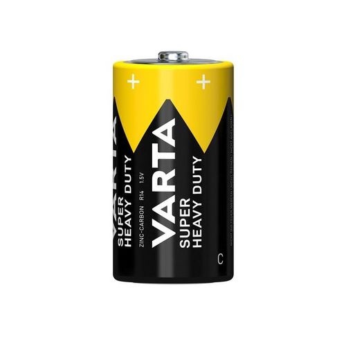 VARTA Piles salines - R14 - Type C - 1.5V - Lot de 2 pcs à prix pas cher