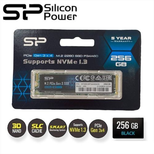 Silicon Power SSD NVMe 1.3 - 256GO - Memoire interne - Disque Dur à prix  pas cher
