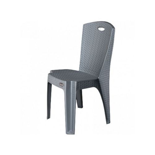 Slide  #2 Sotufab Lot de 6 chaises Plastique-L'avenues- & une Table Plastique - Harmony - Gris