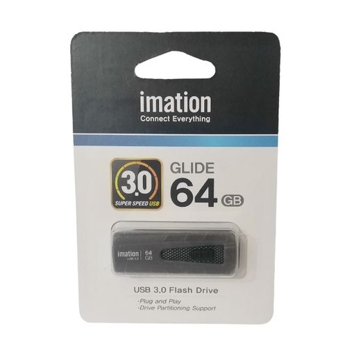 Imation Clé USB - 64 Go - 3.0 - Gris Foncé à prix pas cher