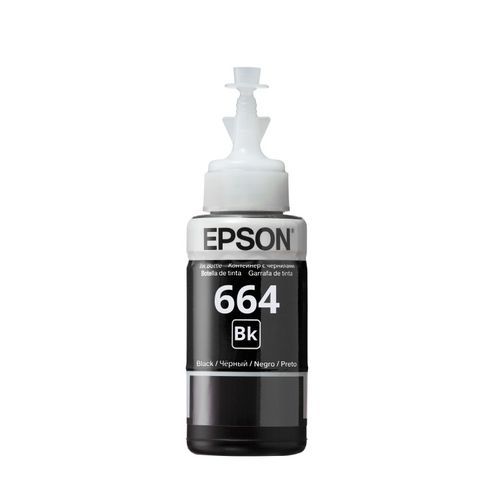 Epson Bouteille d'encre Originale - T6641- Noir - 70 ml à prix pas