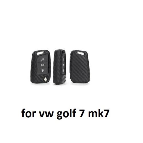 Coque clé pour vw Golf 7 skoda seat - protection pour clé de