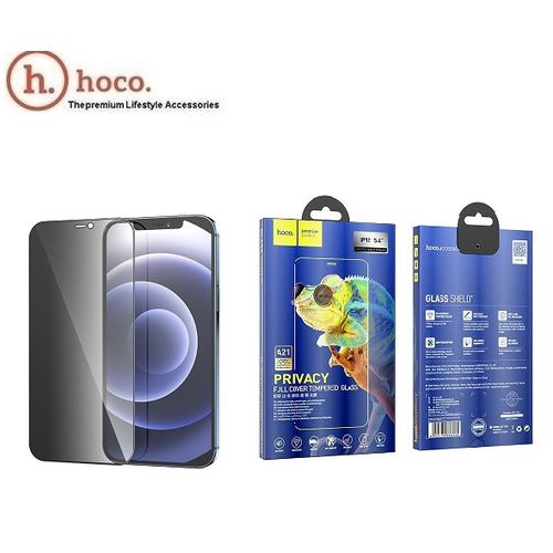 Hoco Verre trempé Anti Espion pour iPhone 12/12Pro - Couverture Complète à  prix pas cher