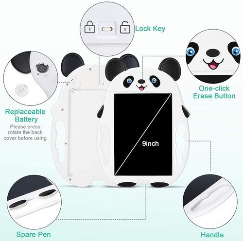 Genuine Tablette d'écriture LCD Panda - Jouet éducatif génial pour