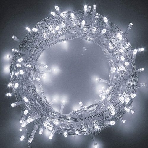 Sans Marque Ruban LED- décoratif Lumière LED multifonction-Noël- Blanc-100  LED à prix pas cher