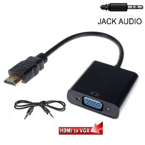 Adaptateur HDMI vers VGA Tunisie avec Audio